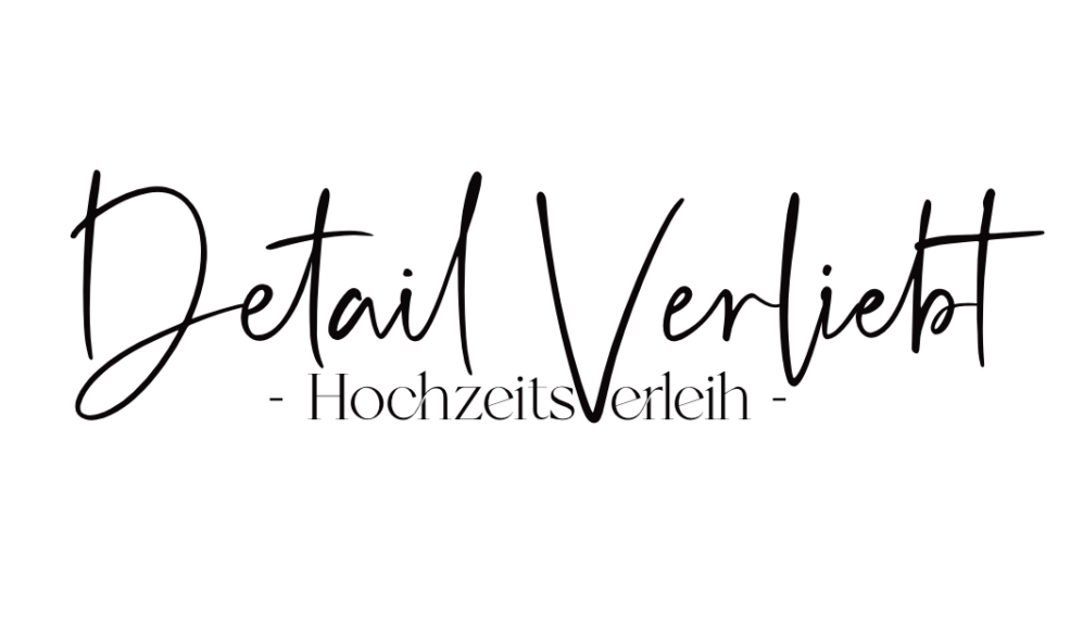 Detailverliebt Hochzeitsverleih Dekoverleih Logo